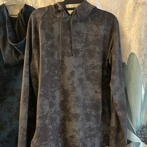 lululemon athletica Black Gray Hoodie